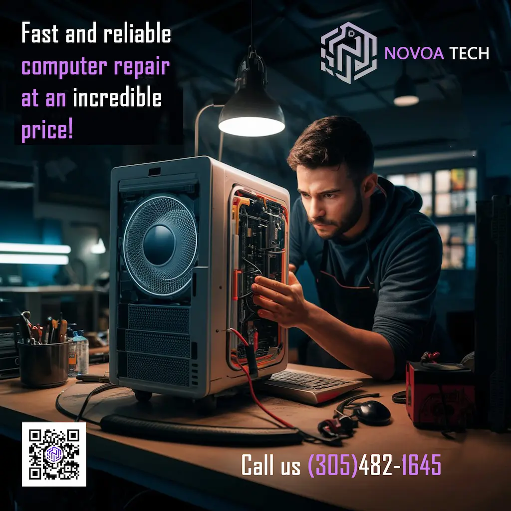 Computer repair in de desk